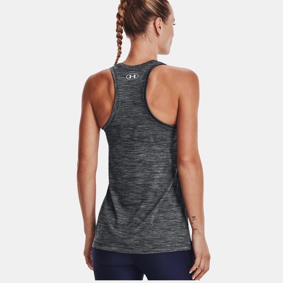 NWOT Under Armour Black Velocity Novelty Tank - Picture 2 of 7